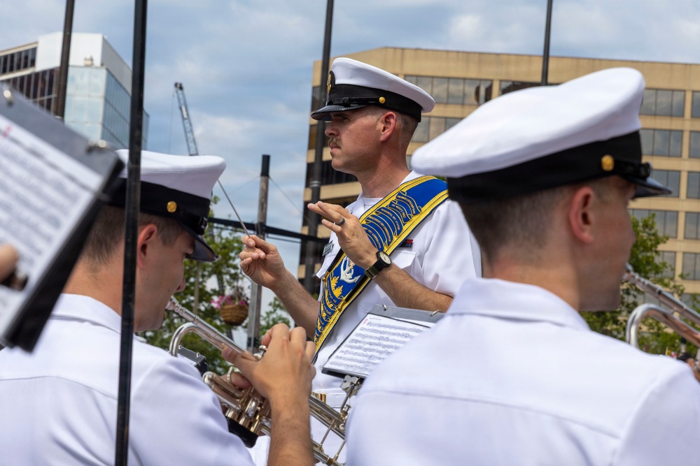 SAIL 250 Maryland and Airshow Baltimore Welcome Ceremony