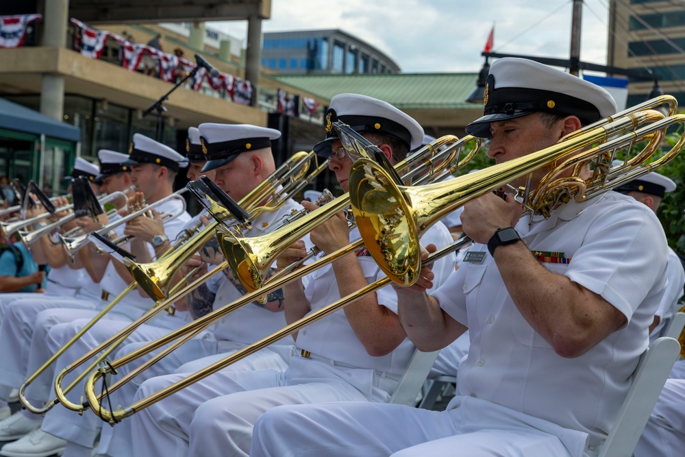 SAIL 250 Maryland and Airshow Baltimore Welcome Ceremony