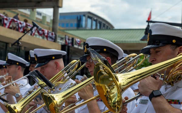 SAIL 250 Maryland and Airshow Baltimore Welcome Ceremony