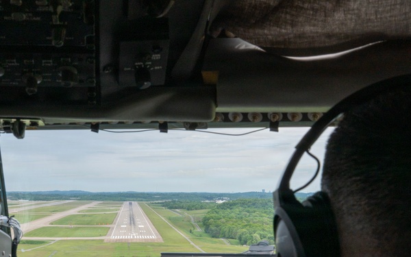 Lt. Col. Jim Moretti Takes His Final Flight