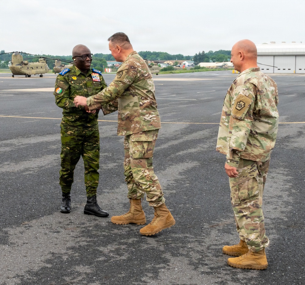 Pennsylvania National Guard Hosts Côte d’Ivoire Armed Forces at Fort Indiantown Gap to Operationalize State Partnership
