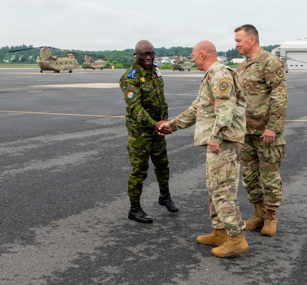 Pennsylvania National Guard Hosts Côte d’Ivoire Armed Forces at Fort Indiantown Gap to Operationalize State Partnership
