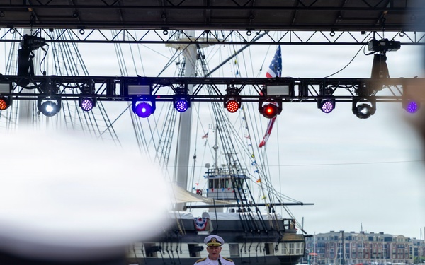 SAIL 250 Maryland and Airshow Baltimore Welcome Ceremony