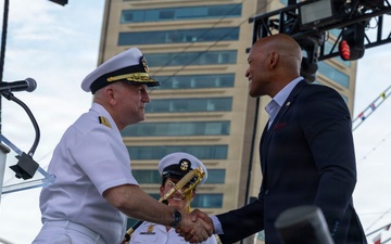 SAIL 250 Maryland and Airshow Baltimore Welcome Ceremony