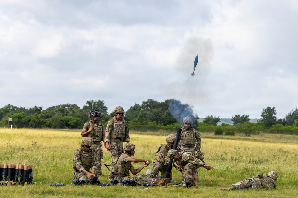 Mortar training builds 3CR's readiness