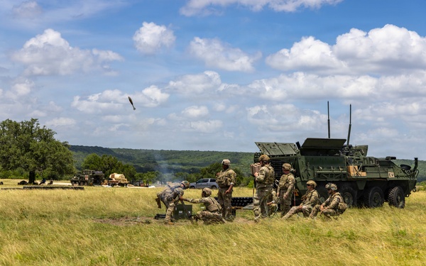 Mortar training builds 3CR's readiness