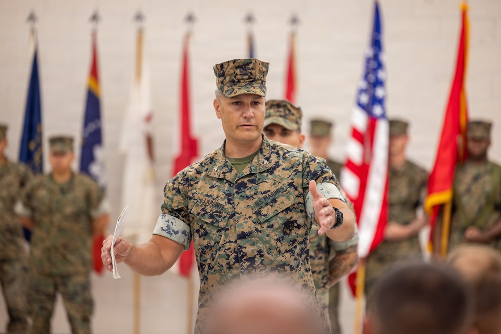 Weapons Training Battalion Change of Command