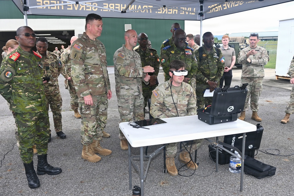 Pa. National Guard hosts Côte d’Ivoire Armed Forces at Fort Indiantown Gap