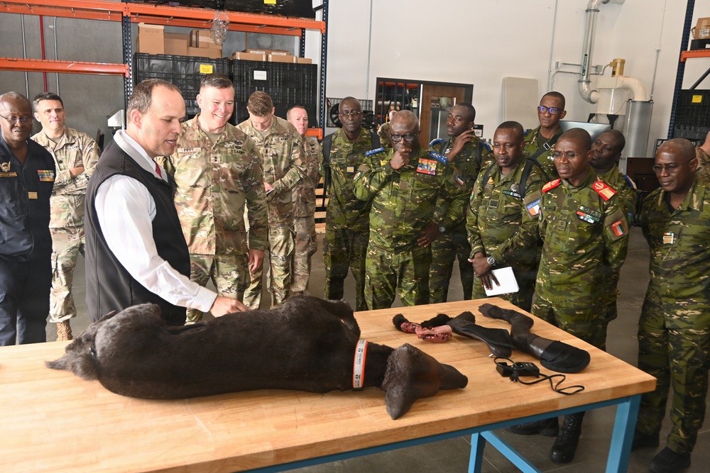 Pa. National Guard hosts Côte d’Ivoire Armed Forces at Fort Indiantown Gap