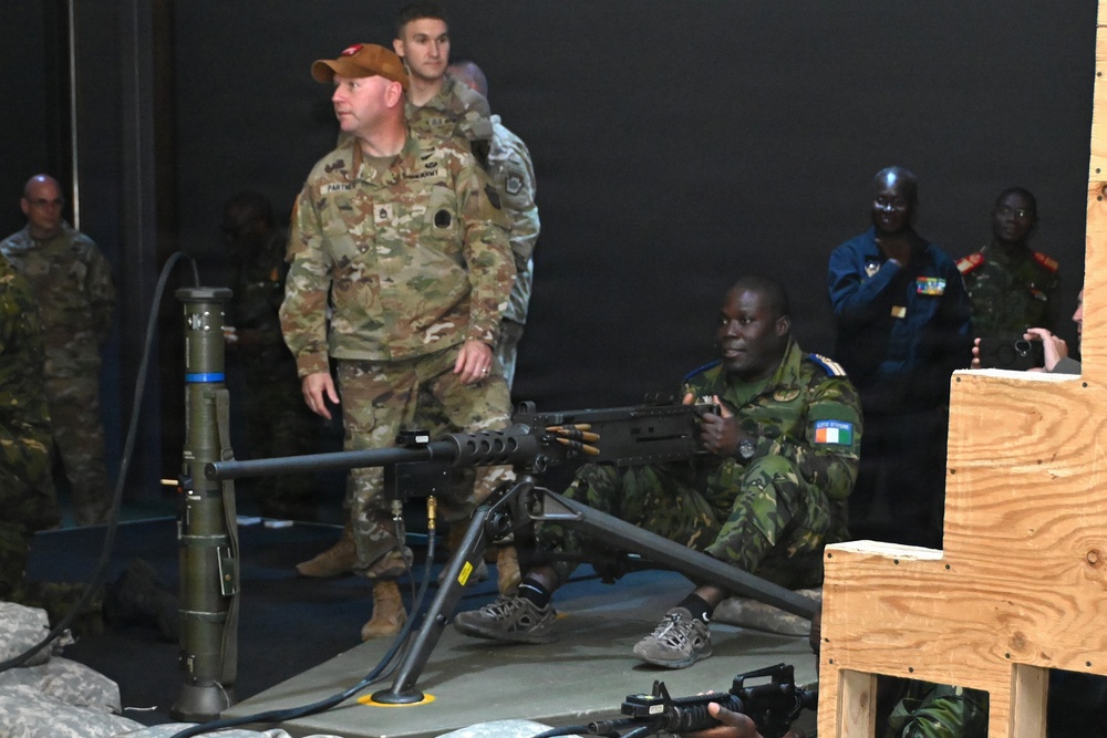 Pa. National Guard hosts Côte d’Ivoire Armed Forces at Fort Indiantown Gap