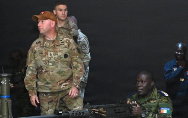 Pa. National Guard hosts Côte d’Ivoire Armed Forces at Fort Indiantown Gap