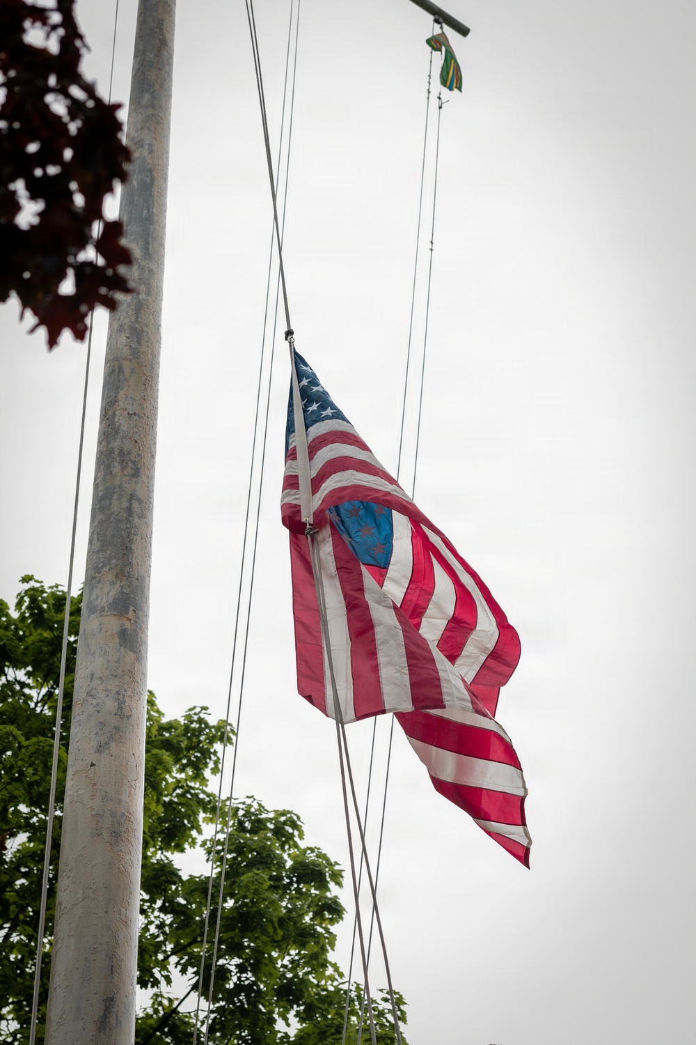 PNSY Retire Flag Steve Hathaway