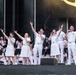 The U.S. Navy Band performs at the Great American State Fair