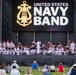 The U.S. Navy Band performs at the Great American State Fair