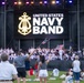 The U.S. Navy Band performs at the Great American State Fair