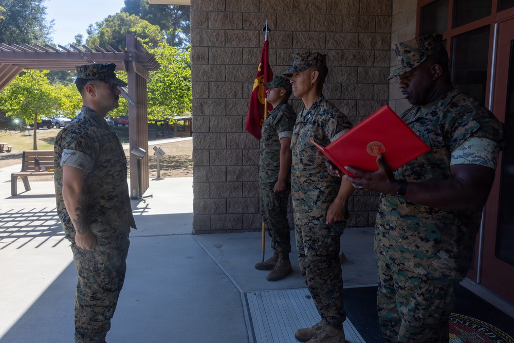 Petty Officer 1st Class Giuseppe Riccio Awarded Navy and Marine Corps Achievement Medal for Life-Saving Measures