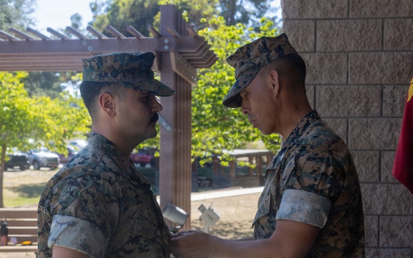 Petty Officer 1st Class Giuseppe Riccio Awarded Navy and Marine Corps Achievement Medal for Life-Saving Measures