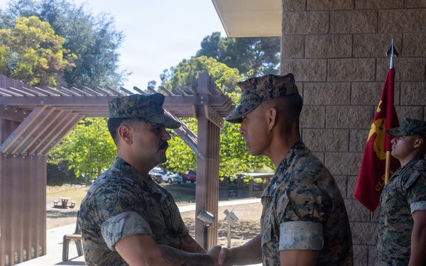 Petty Officer 1st Class Giuseppe Riccio Awarded Navy and Marine Corps Achievement Medal for Life-Saving Measures