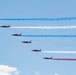 Patrouille de France demo team prepares for Liberté 250 over Joint Base Andrews
