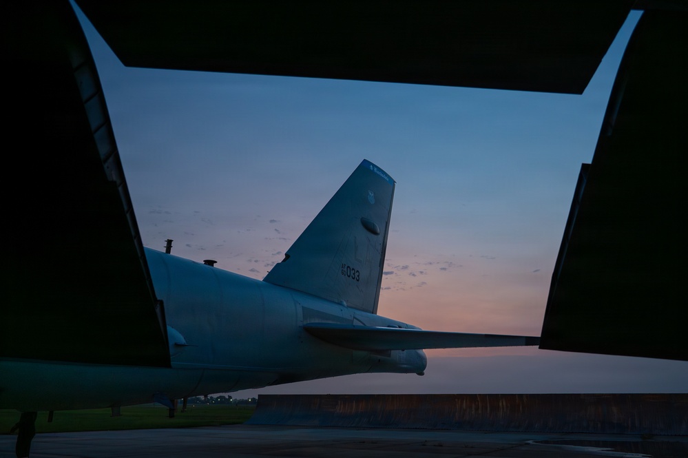 Great American State Fair B-52 Flyover