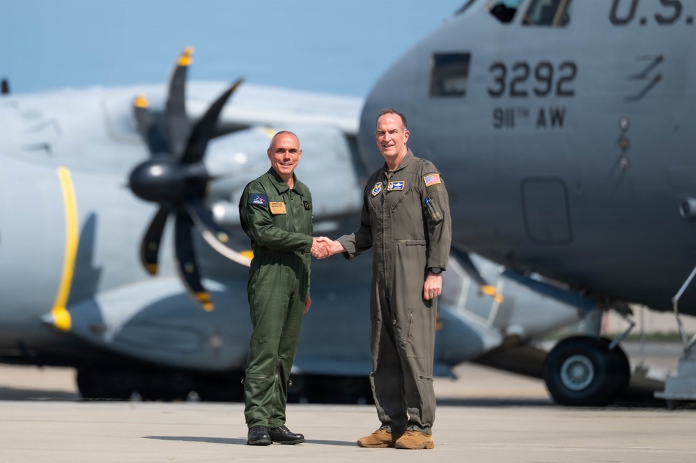 Lt. Gen. Healy meets with French Air and Space Force in Pittsburgh