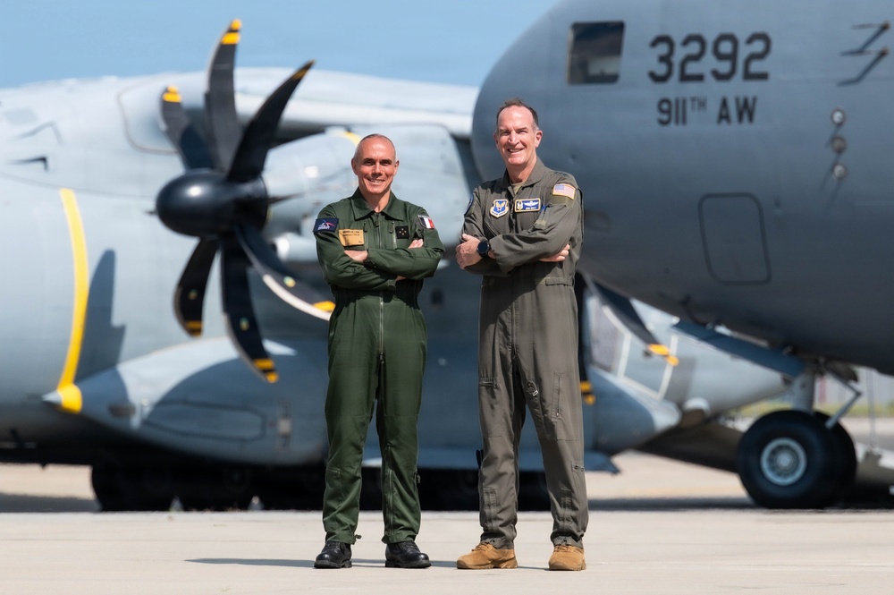 Lt. Gen. Healy meets with French Air and Space Force in Pittsburgh