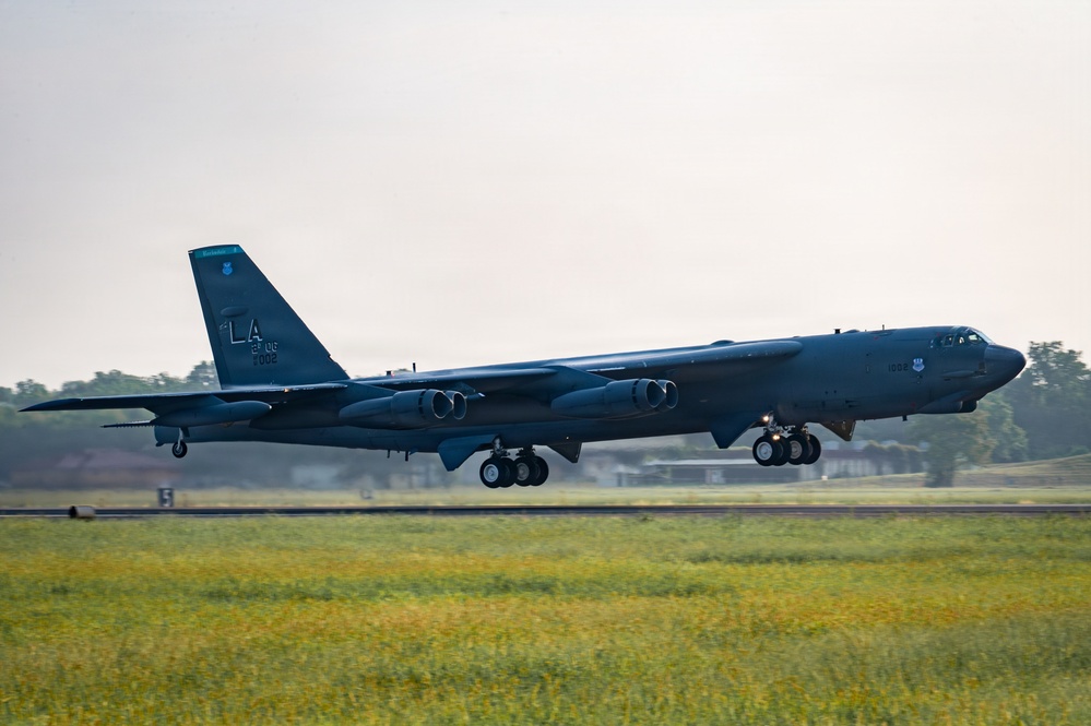 Great American State Fair B-52 Flyover