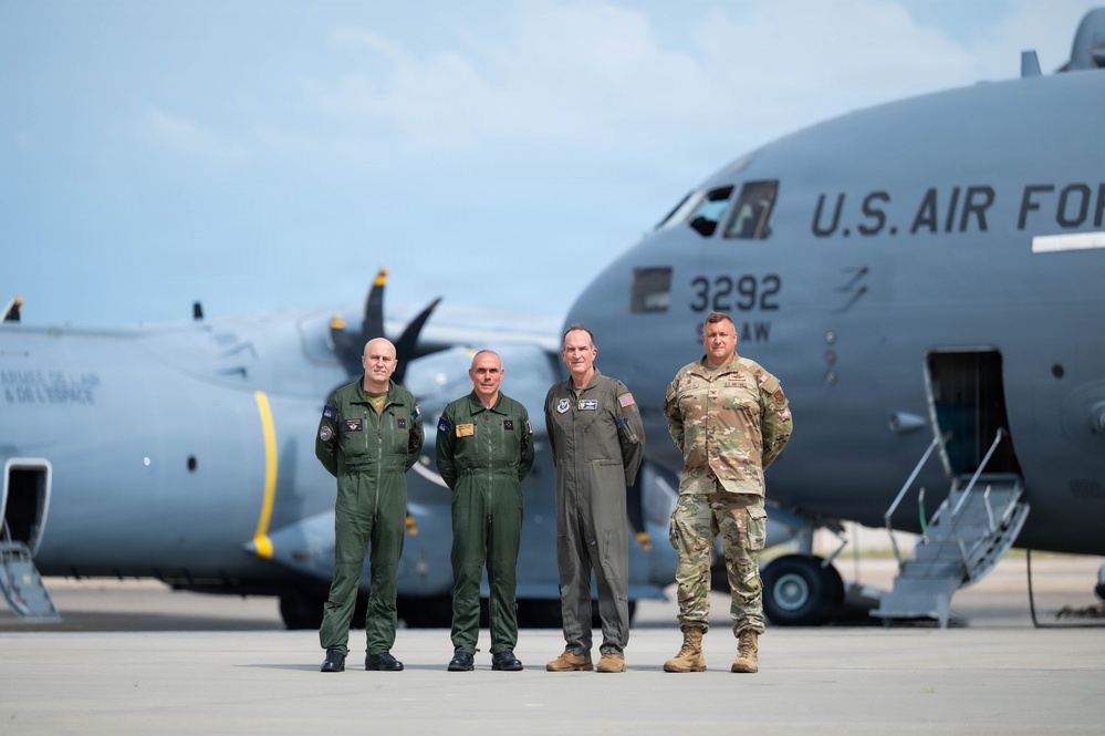 Lt. Gen. Healy meets with French Air and Space Force in Pittsburgh