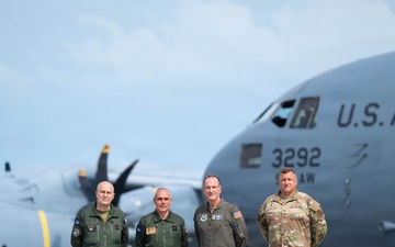 Lt. Gen. Healy meets with French Air and Space Forces in Pittsburgh