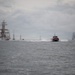 US Coast Guard Cutter Eagle leads Sail250 Virginia Parade of Sail