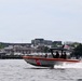 U.S. Coast Guard Boat Patrols Baltimore Inner Harbor