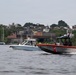 U.S. Coast Guard Response Boat Patrols Baltimore Inner Harbour