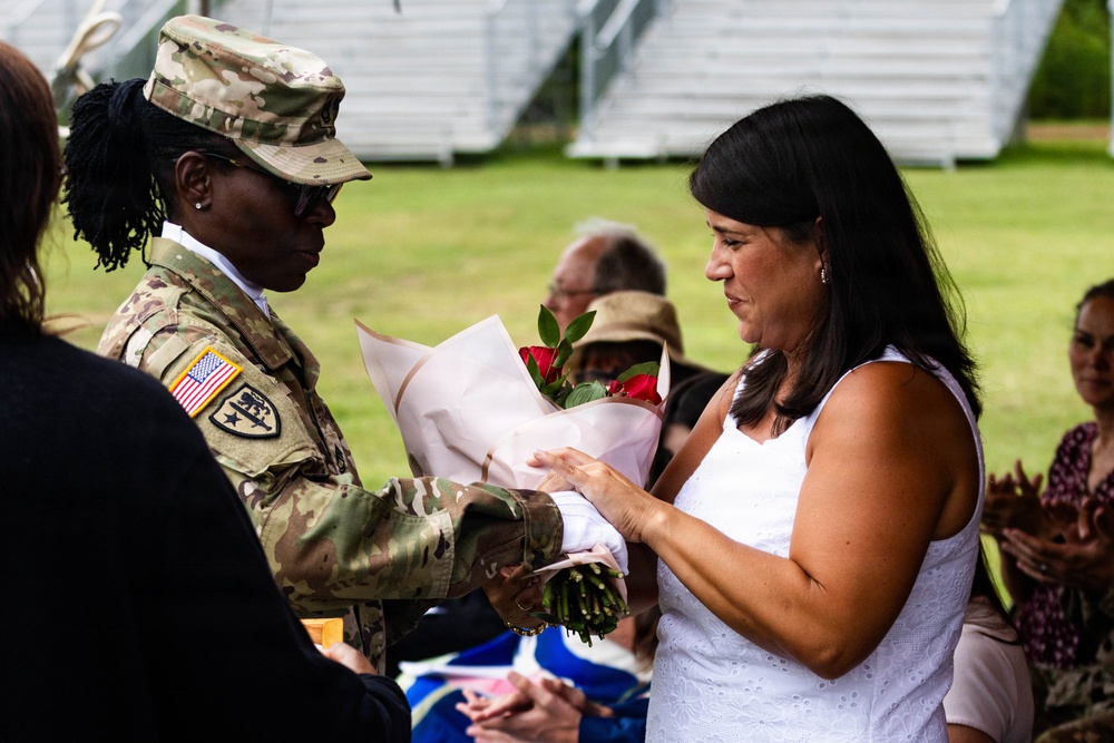406th AFSB Change of Command