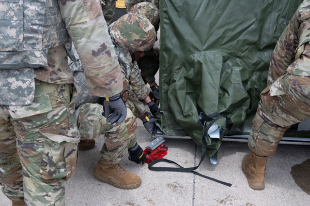 Bivouac exercise prepares Airmen for expeditionary operations