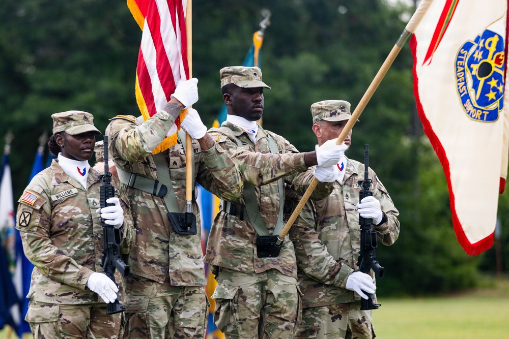 406th AFSB Change of Command