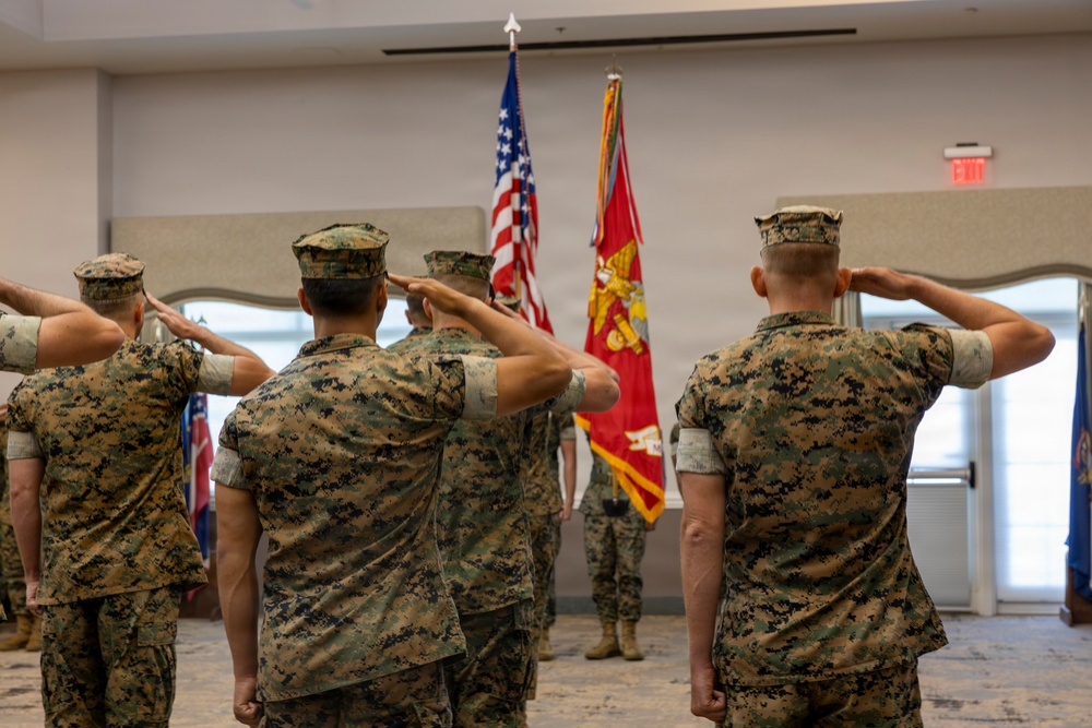 MALS-14 change of command ceremony