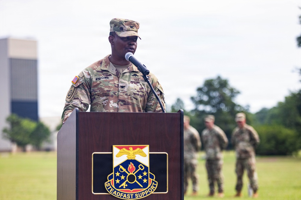 406th AFSB Change of Command