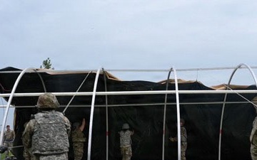 Bivouac exercise prepares Airmen for expeditionary operations