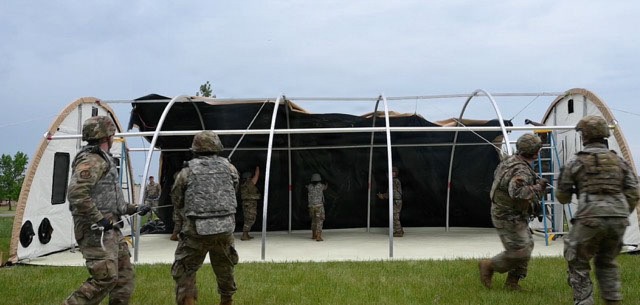 Bivouac exercise prepares Airmen for expeditionary operations