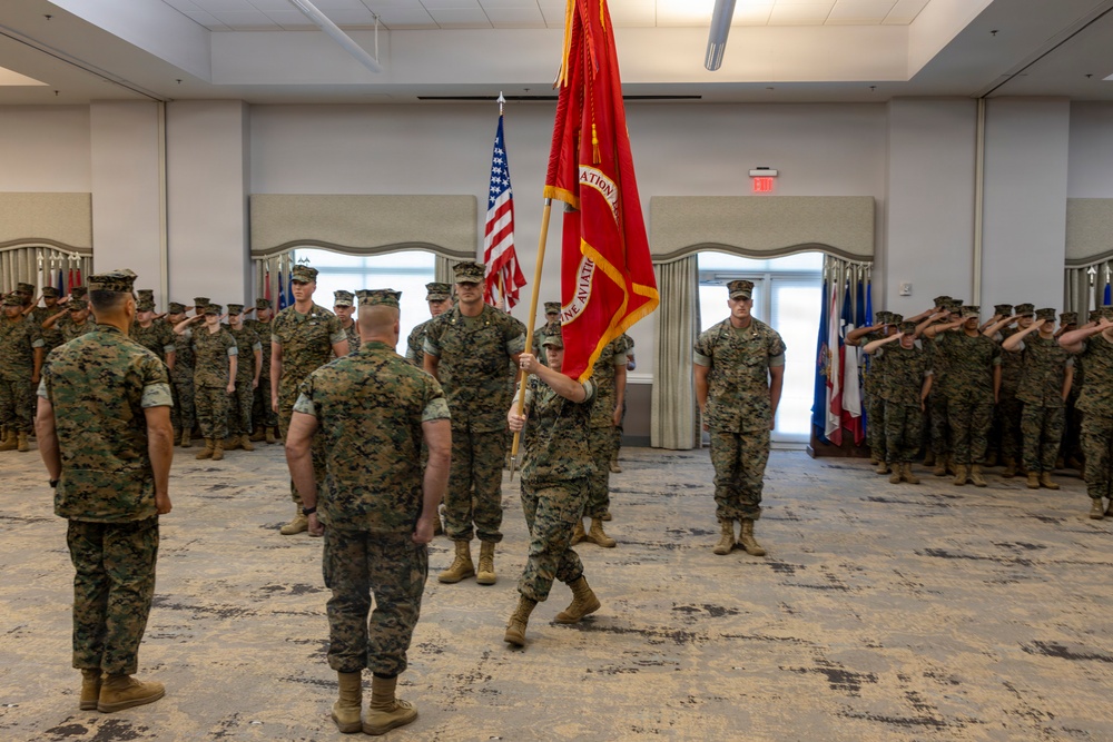 MALS-14 change of command ceremony