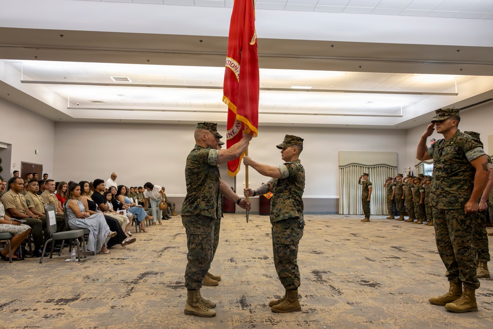 MALS-14 change of command ceremony