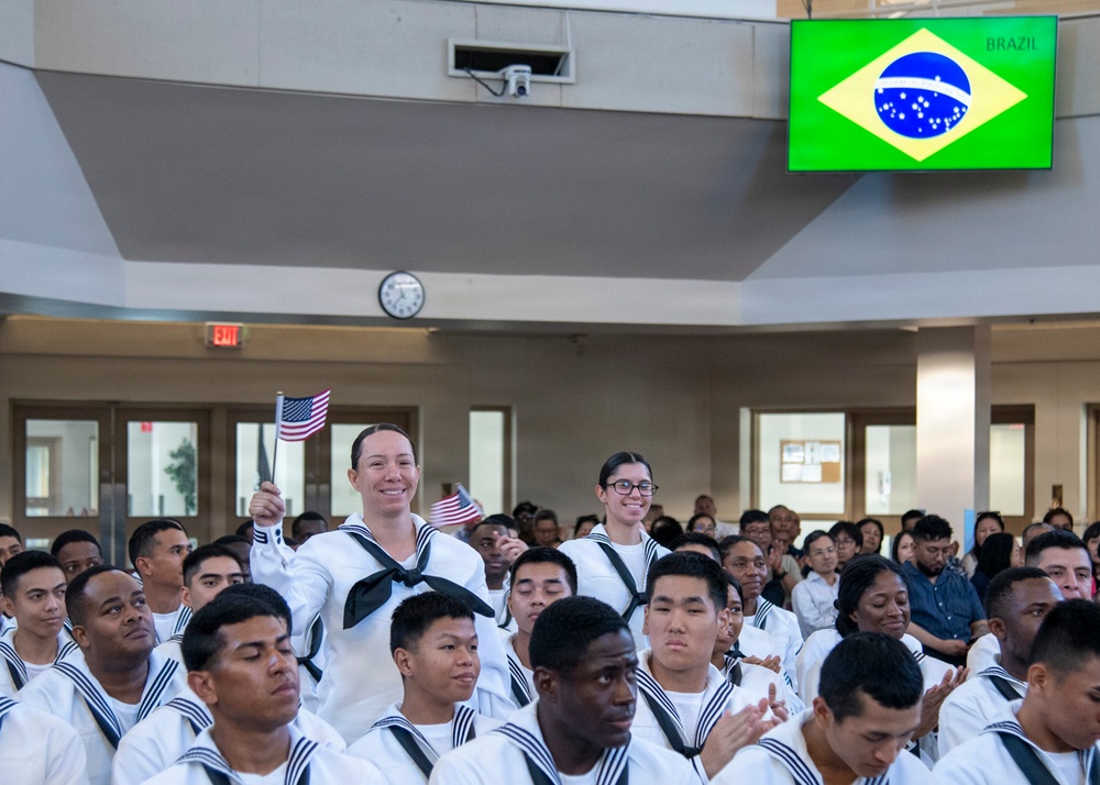 Recruit Training Command Naturalization Ceremony