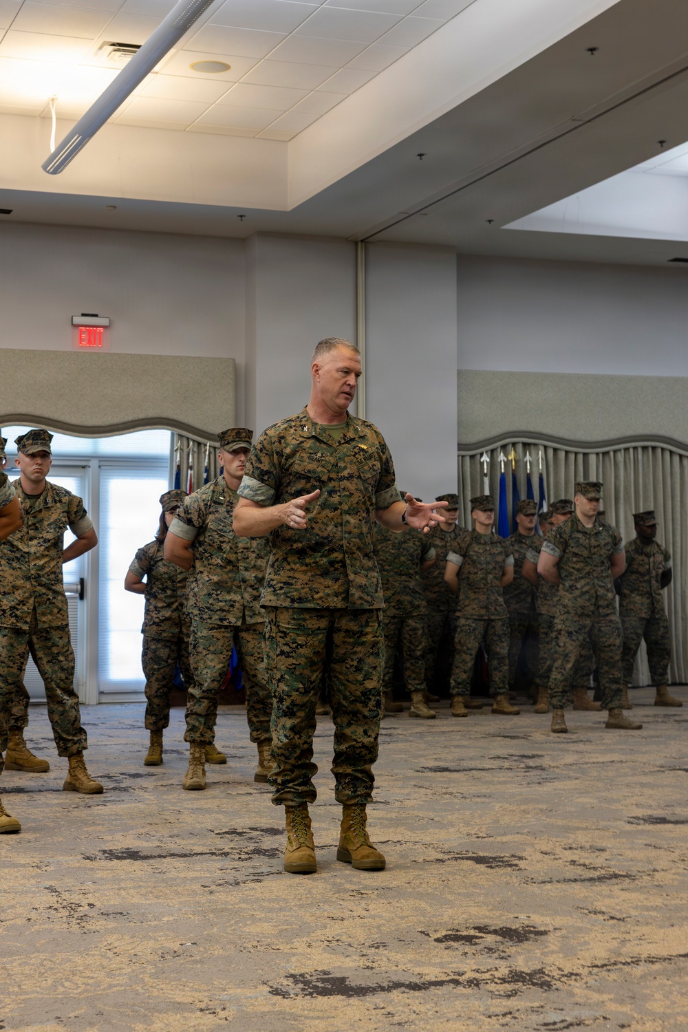 MALS-14 change of command ceremony