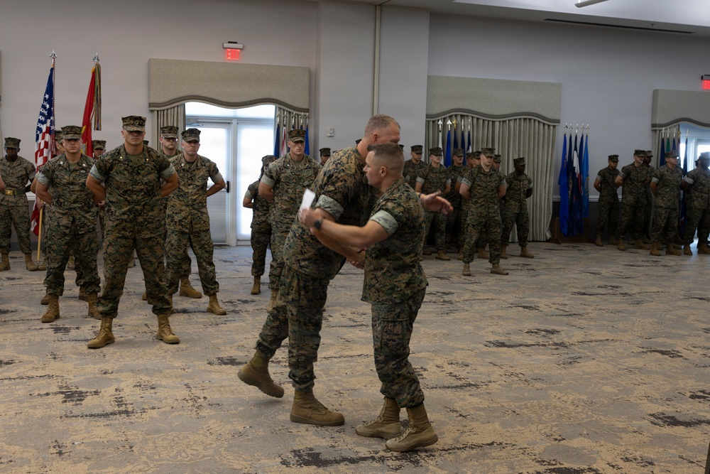 MALS-14 change of command ceremony