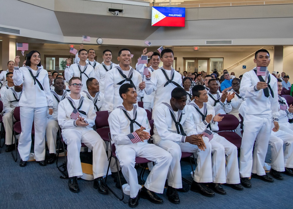 Recruit Training Command Naturalization Ceremony