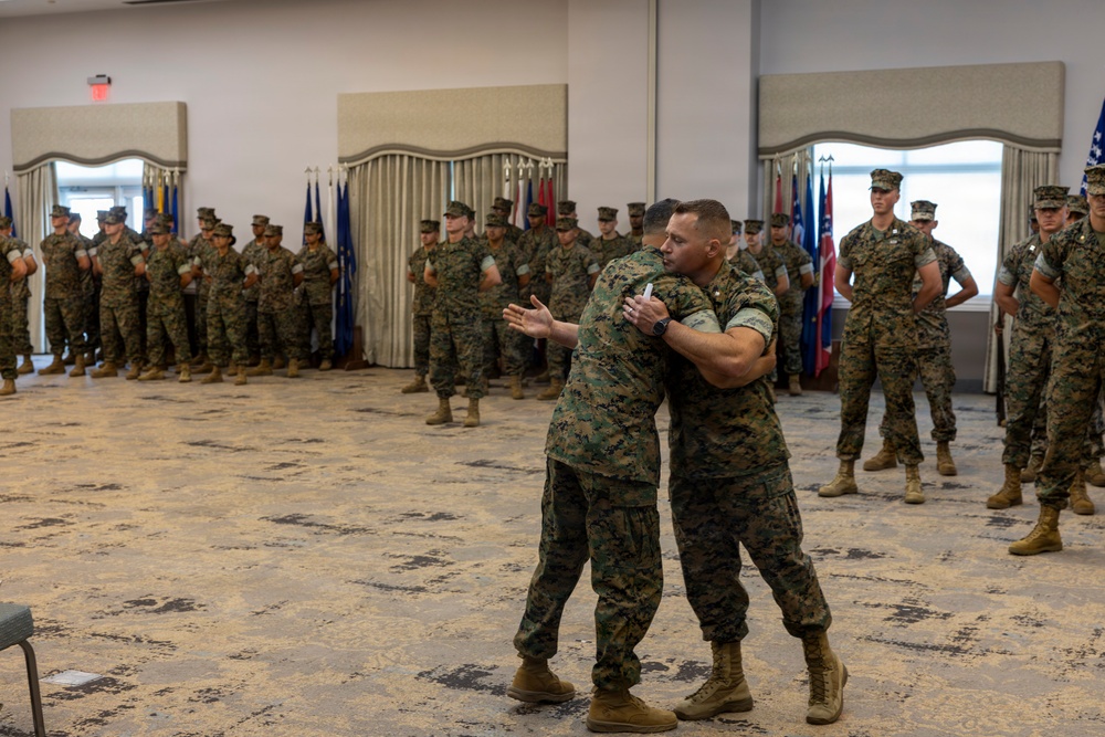 MALS-14 change of command ceremony
