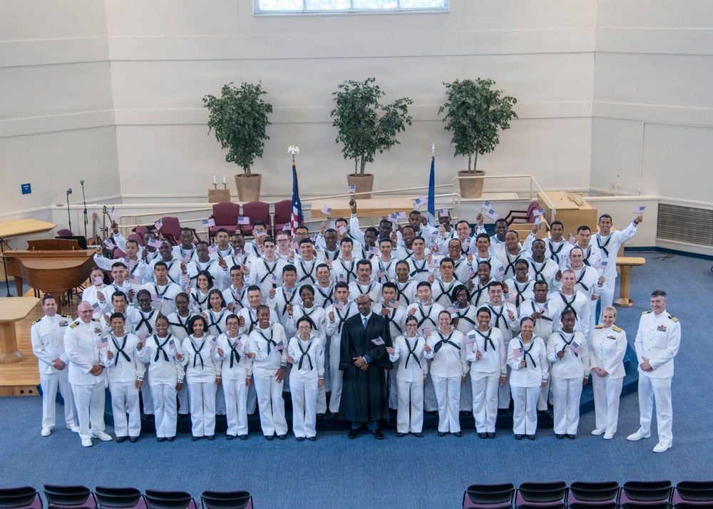 Recruit Training Command Naturalization Ceremony