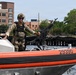 U.S. Coast Guard Maritime Security Patrolling the Baltimore Inner Harbor for Sail 250