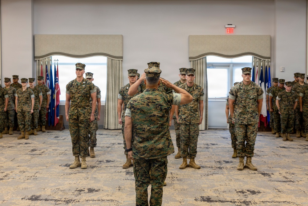 MALS-14 change of command ceremony