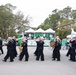 Navy Band Southeast performs at St. Patricks Parade Celebration in Savannah, Georgia.